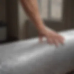 Protective bubble wrap from Ace Hardware
