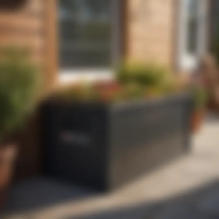 Robust and Long-Lasting Build Ace Hardware Patio Storage Box Showcasing Durable Construction