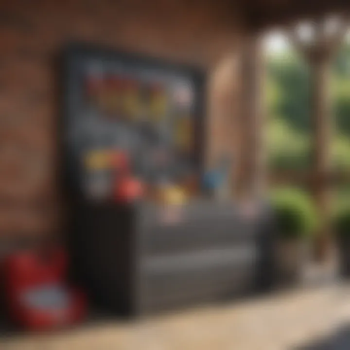 Efficient Tool Storage Solution Ace Hardware Patio Storage Box with Organized Outdoor Tools