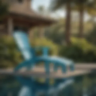 Soothing Pool Blue Color