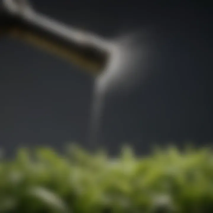 Adjustable Patterns Feature of Garden Spray Nozzle