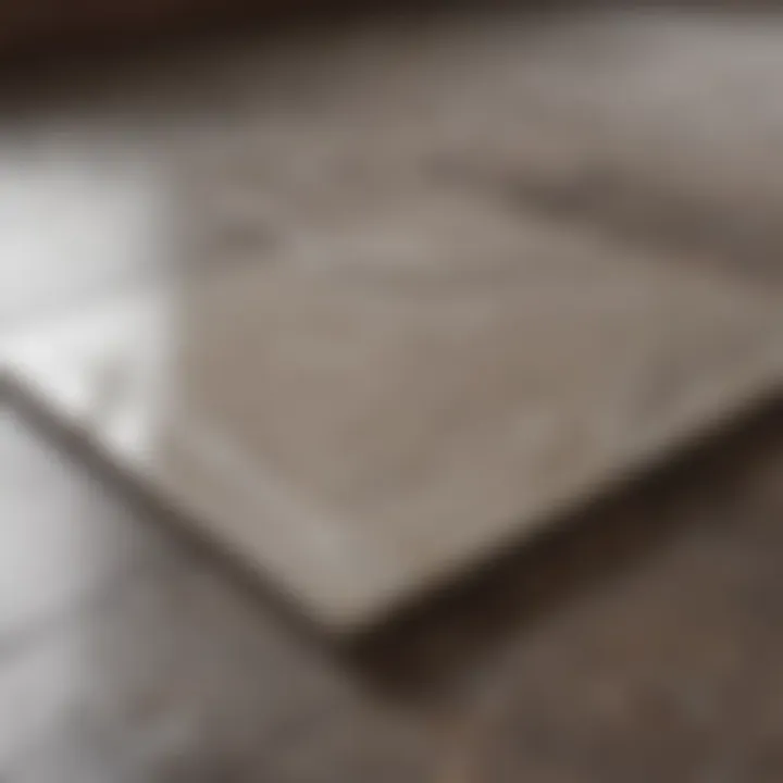 Advanced tile adhesive bonding process