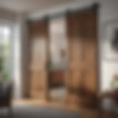 Aesthetic beauty of 3 lite barn doors in interior design