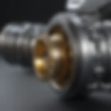 Illustration showcasing the anatomy of a screw