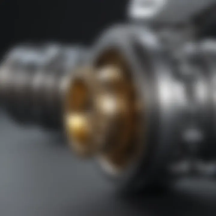 Illustration showcasing the anatomy of a screw