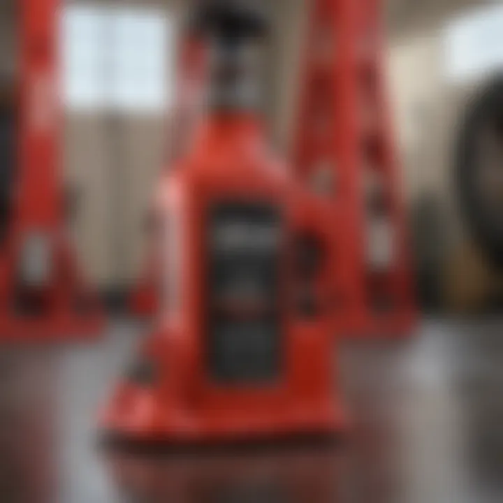 Versatile applications of Big Red 20 Ton Bottle Jack