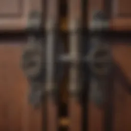 Artistic Gate Hinge