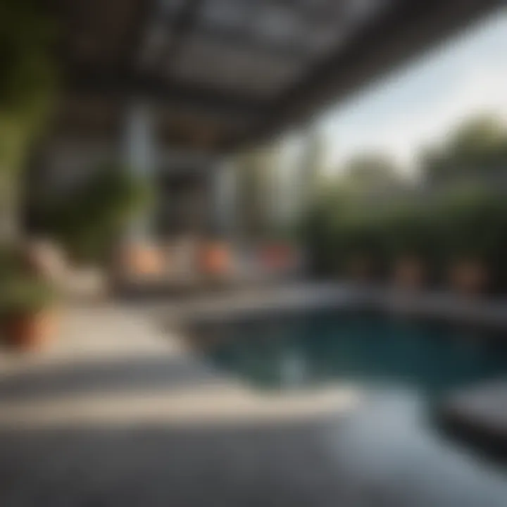 Artistic Sakrete Terrace Design