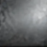 Intricate design of etched glass panel