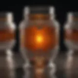 Exquisite craftsmanship of a ball flute jar