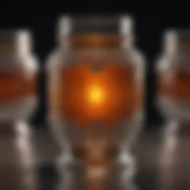 Exquisite craftsmanship of a ball flute jar