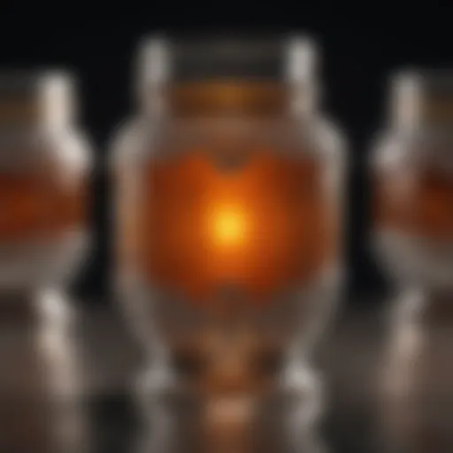 Exquisite craftsmanship of a ball flute jar