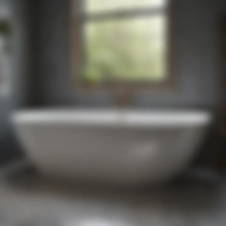 Bathtub with Glaze Touch-Up