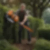 Battery Hedge Cutter with Long-Lasting Power