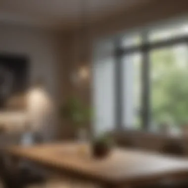 Modern and Stylish Battery-Powered Pendant Light Innovative battery-powered pendant light illuminating modern living room