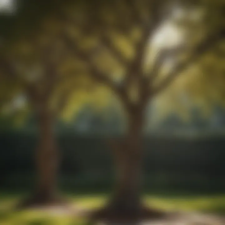 Transformation Through Pruning Before and after comparison of a beautifully pruned tree