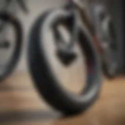 Bell bicycle tire showcasing advanced tread design