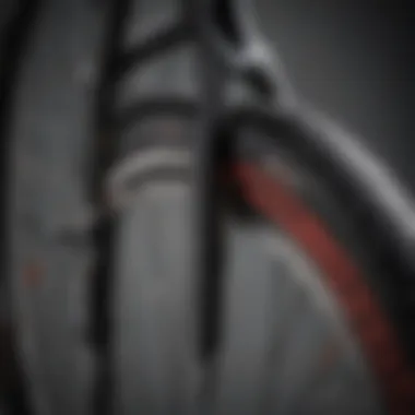 Durable Materials Used in Bell Bicycle Tires Close-up of Bell tire materials demonstrating durability