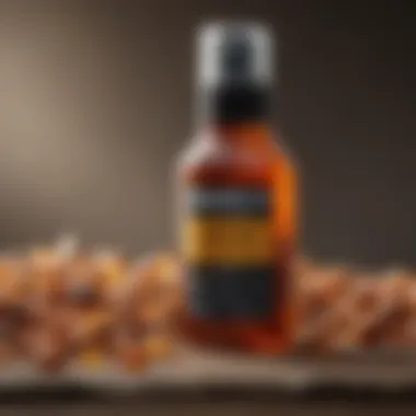 Close-up of the Bengal Roach Spray label highlighting ingredients