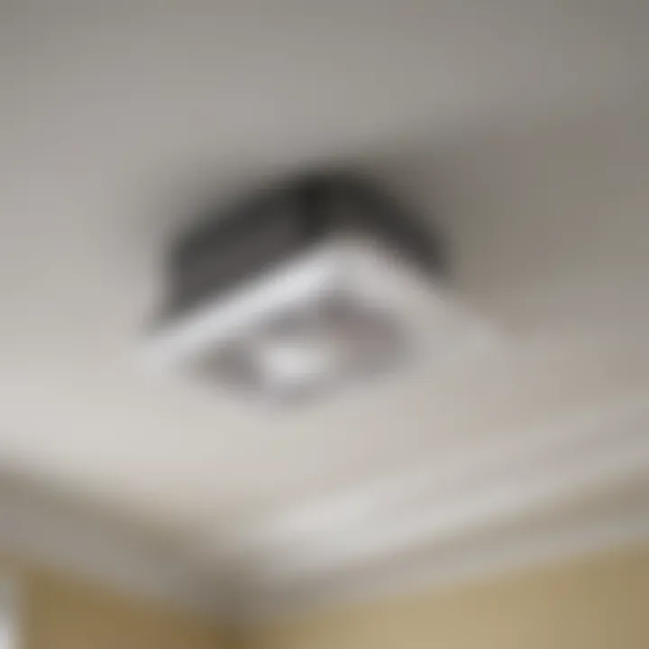 Diagram showing airflow and ventilation benefits of attic fans