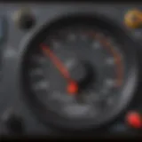 Advanced Digital Multimeter Features An advanced auto ranging digital multimeter showcasing its display and features.