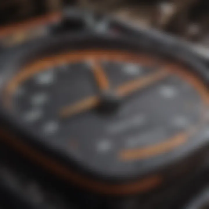 Measurement Probes in Action A close-up view of the measurement probes connected to a multimeter.