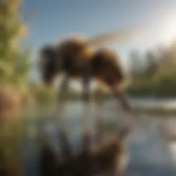 Bee Spray in Action