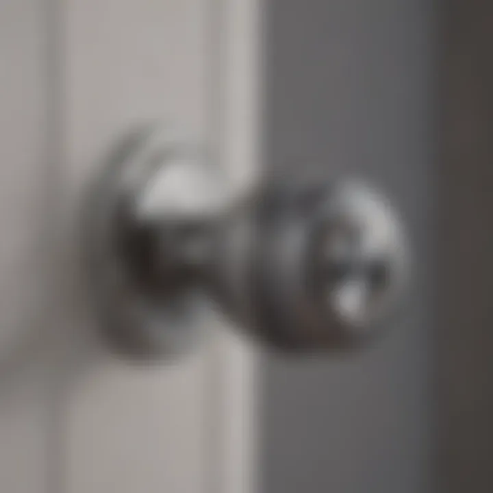 Modern Sleek Design Door Knob Sleek design featuring a modern door knob