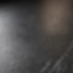 Close-up view of metal surfaces before bonding