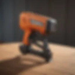 A top-quality roofing stapler showcasing advanced features and design.