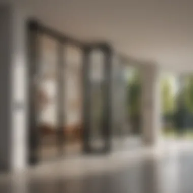 Elegant Bifold Doors in Modern Architecture Elegant aesthetic of bifold doors in modern architecture