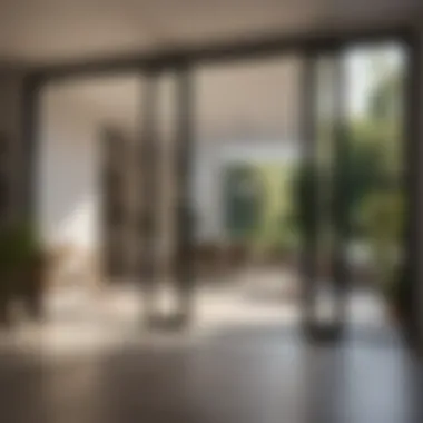Sophisticated Bifold Doors Sophisticated bifold doors enhancing indoor-outdoor flow