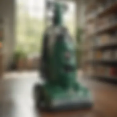 Bissell Big Green Machine Carpet Cleaner Displayed in Store Environment