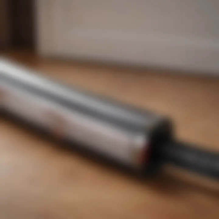 Maintenance tips for the Bissell CleanView Belt displayed on a clean surface.