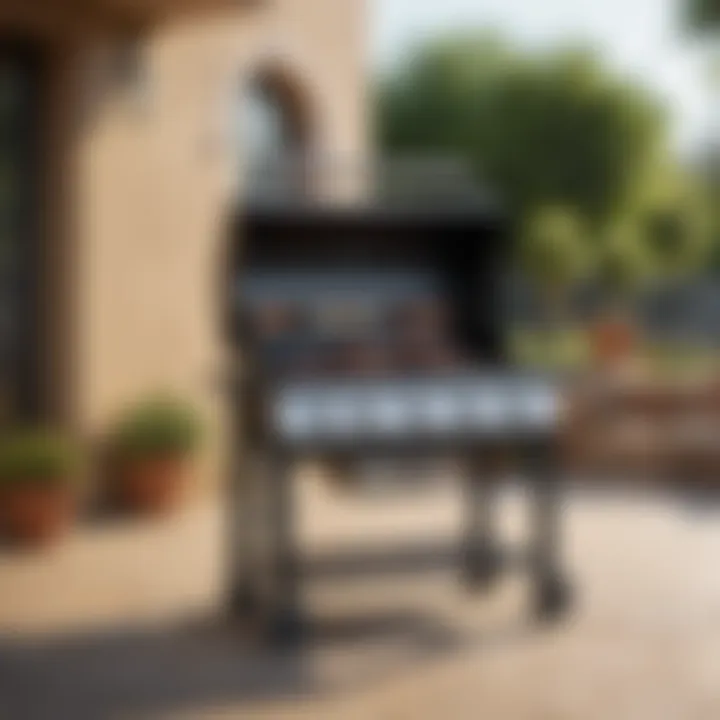 Elegant design of Blackstone Gas Grill