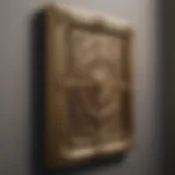 Elegant brass picture hanger showcasing intricate design