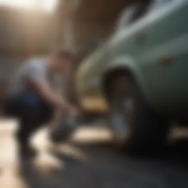 Inspecting the Gas Tank for Damage Gas tank inspection for damage