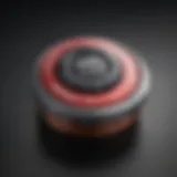 Close-up of Briggs & Stratton gas tank cap