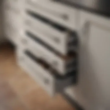 Various types of cabinet drawer slides