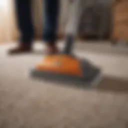Carpet Shampooing Solution Preparation