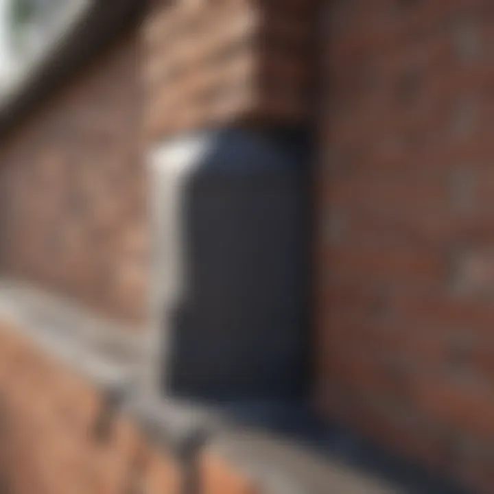 Chimney caulking application tips