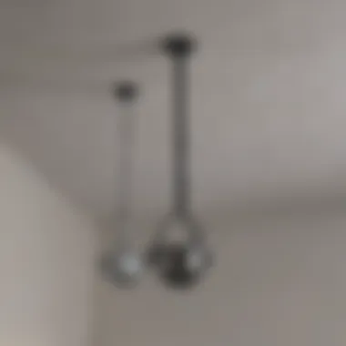 Illustration showing various types of ceiling anchors
