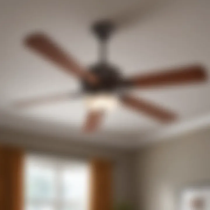 Ceiling fan brace final installation