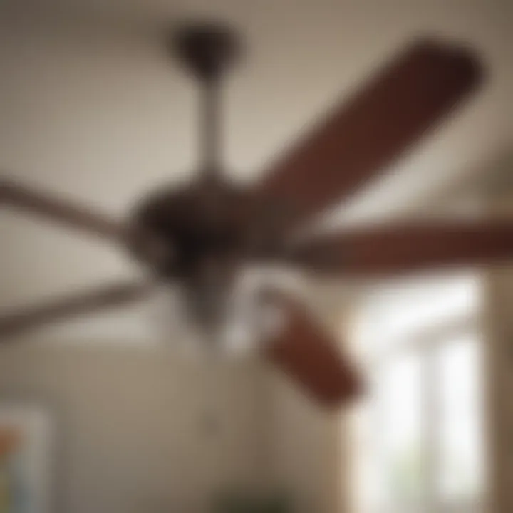 Ceiling fan brace secure mounting