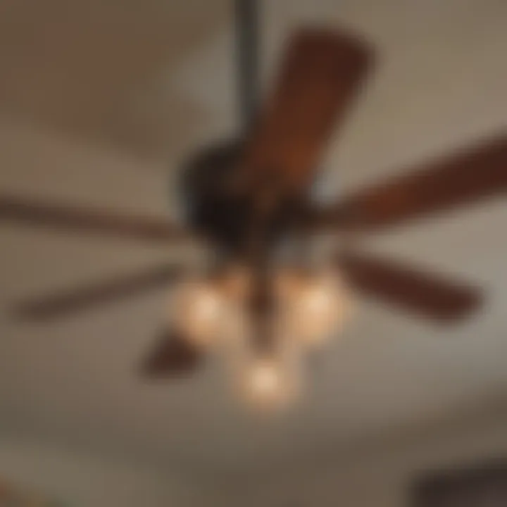 Ceiling fan circuit configurations illustration