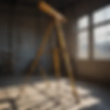 Applications of Centipede Workstand in Construction Centipede workstand in use on a construction site
