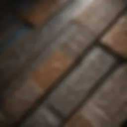 Variety of ceramic tile trims showcasing different designs and finishes