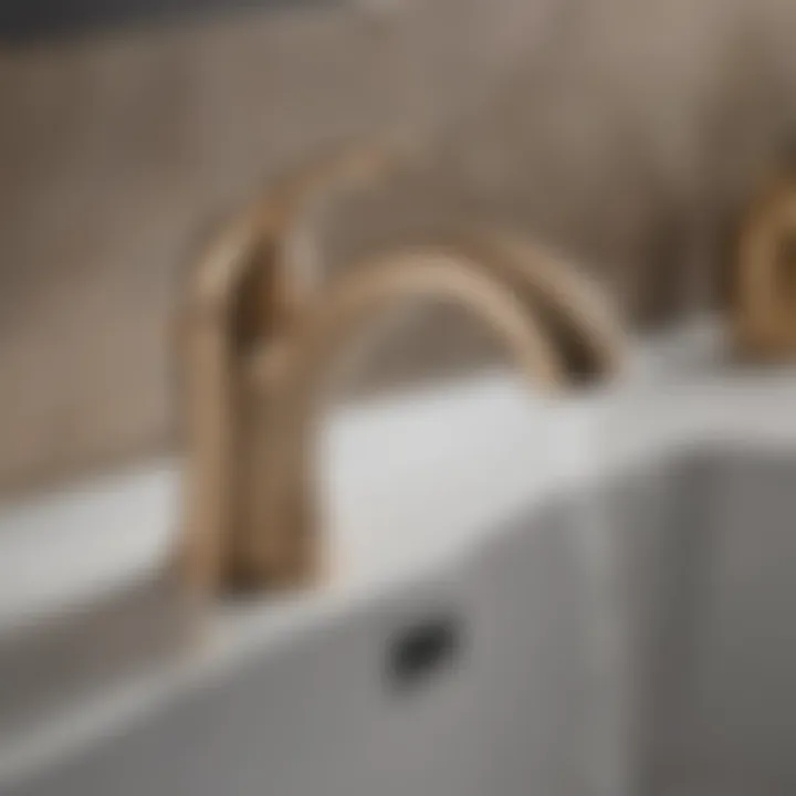 Exquisite Bronze Finish Champagne Bronze Finish Detail