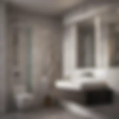 Bathroom Fixtures Transformation Before and after comparison of bathroom fixtures