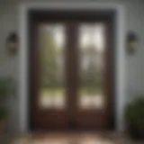 Chesapeake vinyl screen door showcasing elegance and durability